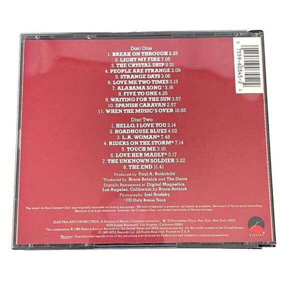 The Doors Jim Morrison Tie Dye Mens T-Shirt size XL + Hits Movie CDs + Button - Picture 11 of 14